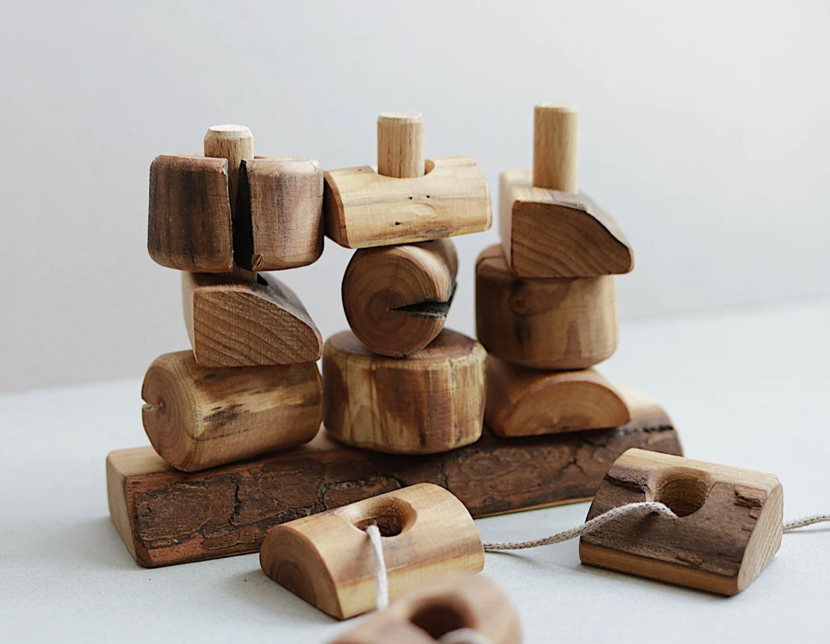 Tree Blocks Lacing set