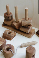 Tree Blocks Lacing toy