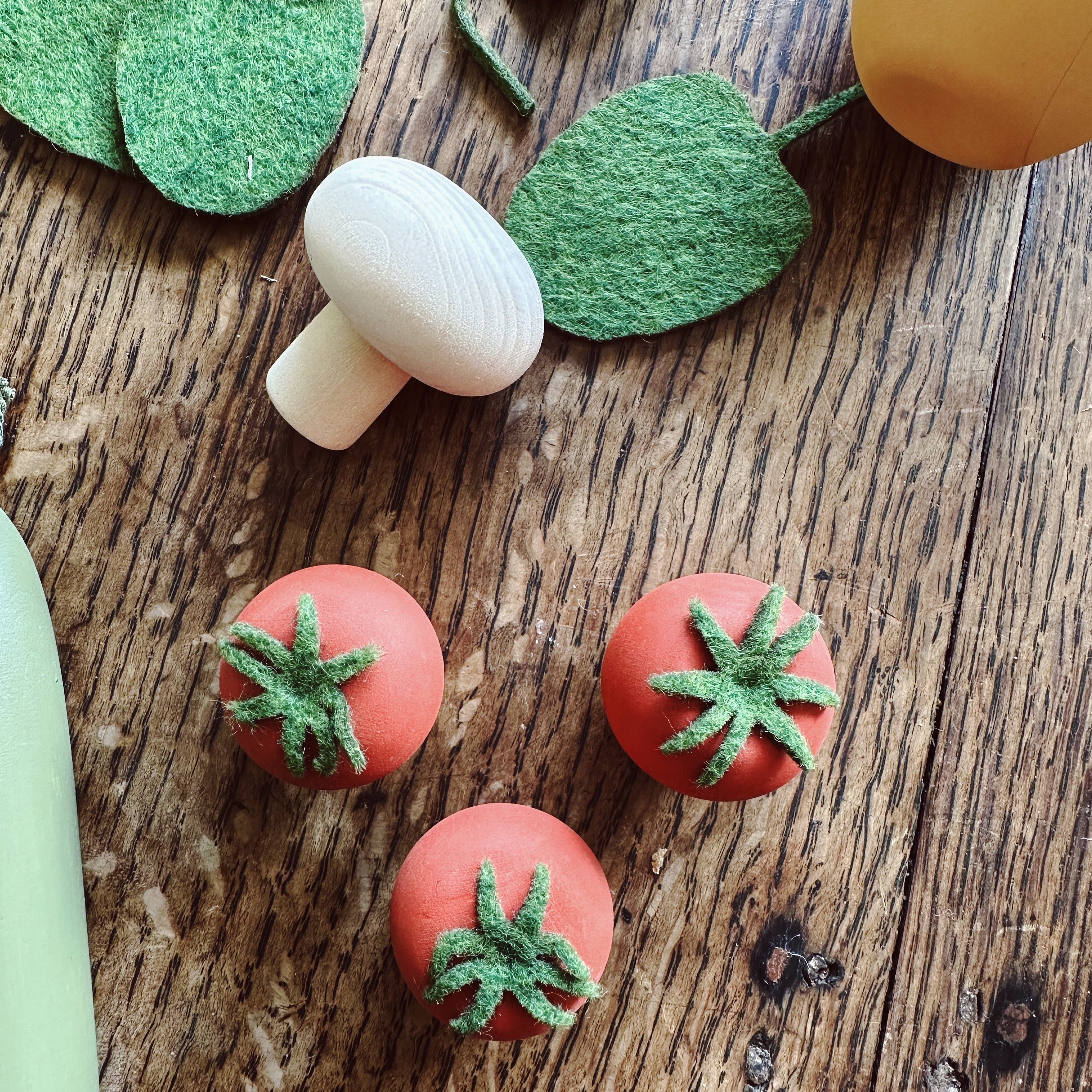 Wooden vegetables by SABO Concept