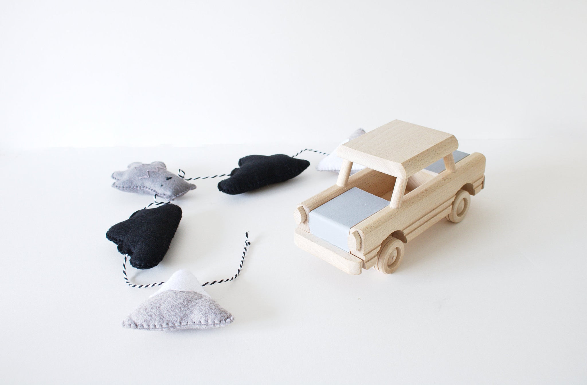 Wooden car toy - custom colour choice - Happy Little Folks