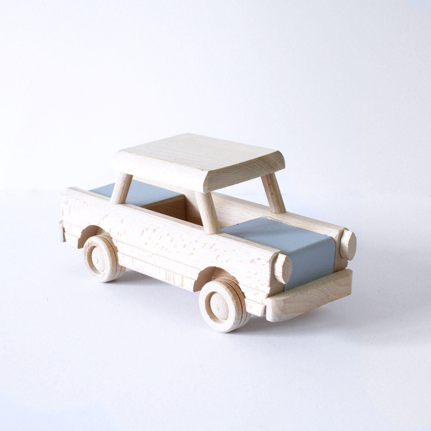Wooden car toy - custom colour choice - Happy Little Folks
