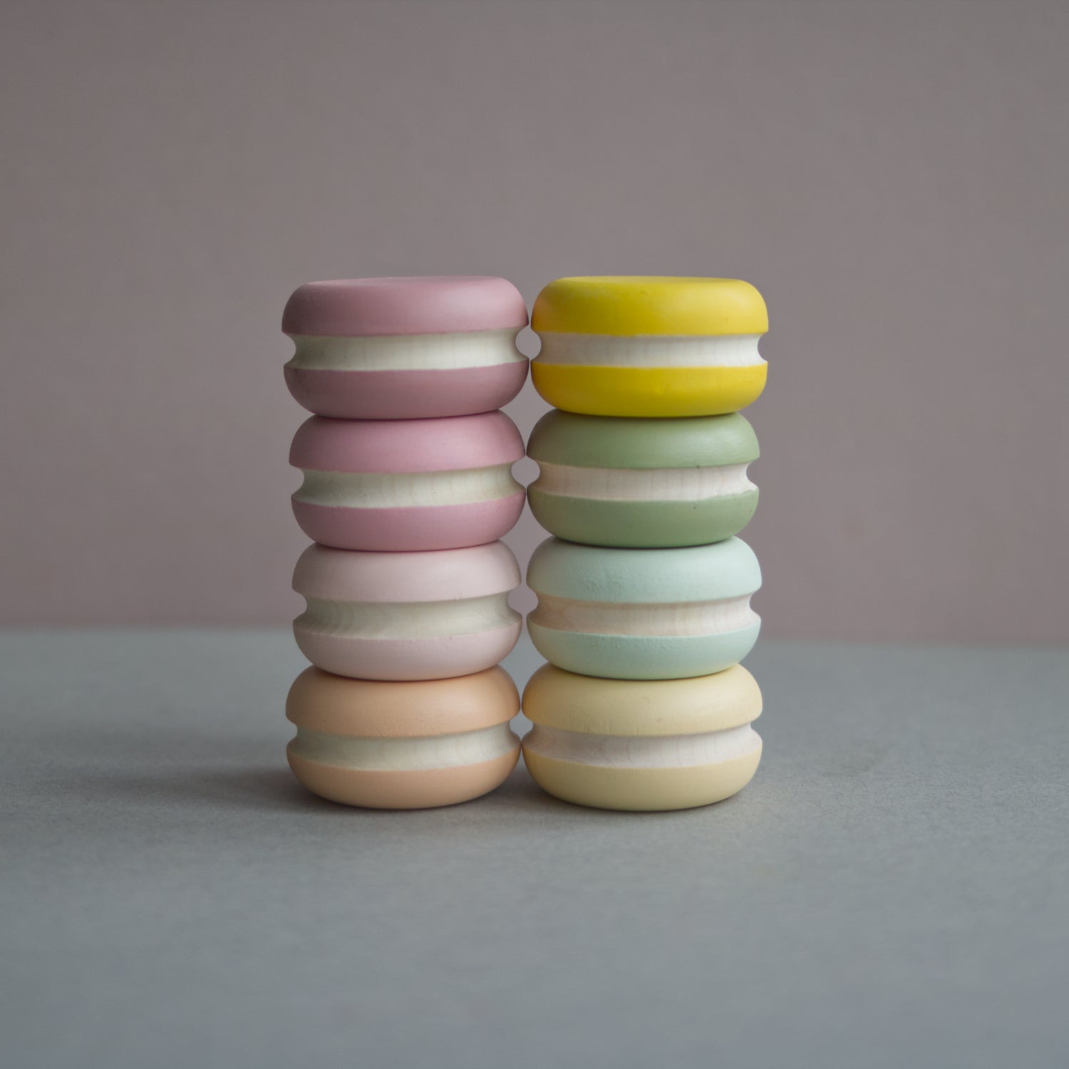 Wooden Macarons - Happy Little Folks