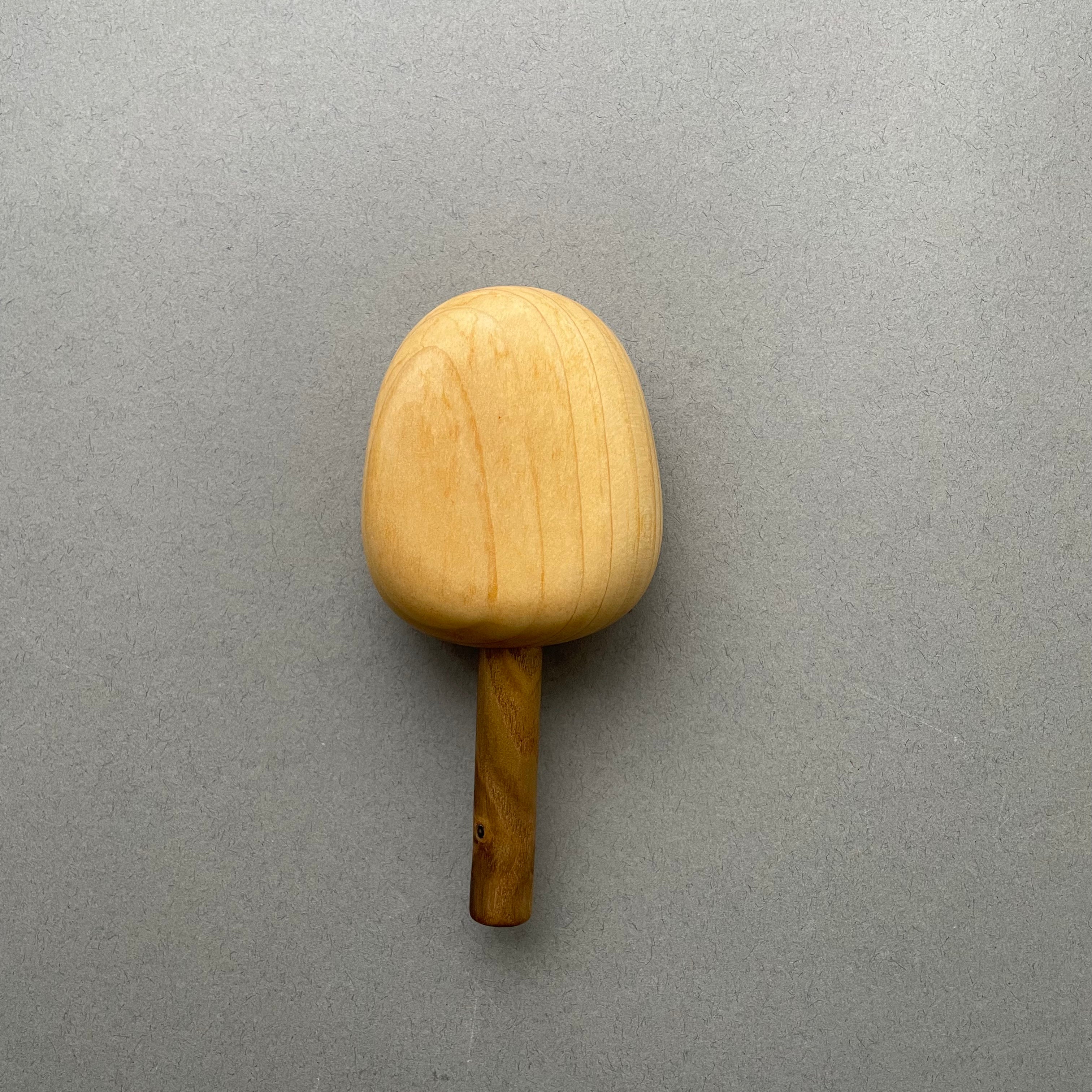 Wooden Popsicle Rattle 1