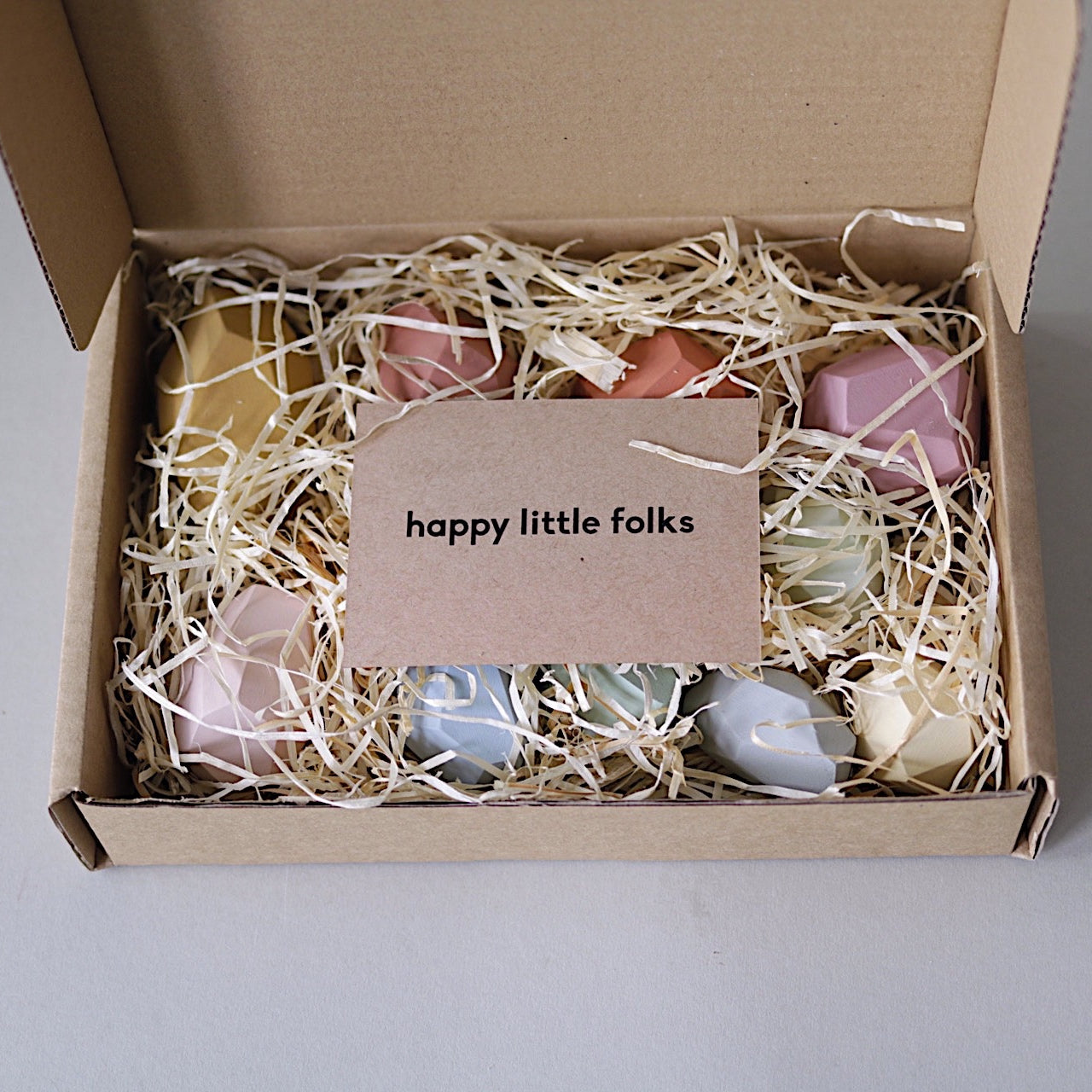 Balancing stones - Pastel colours - Happy Little Folks