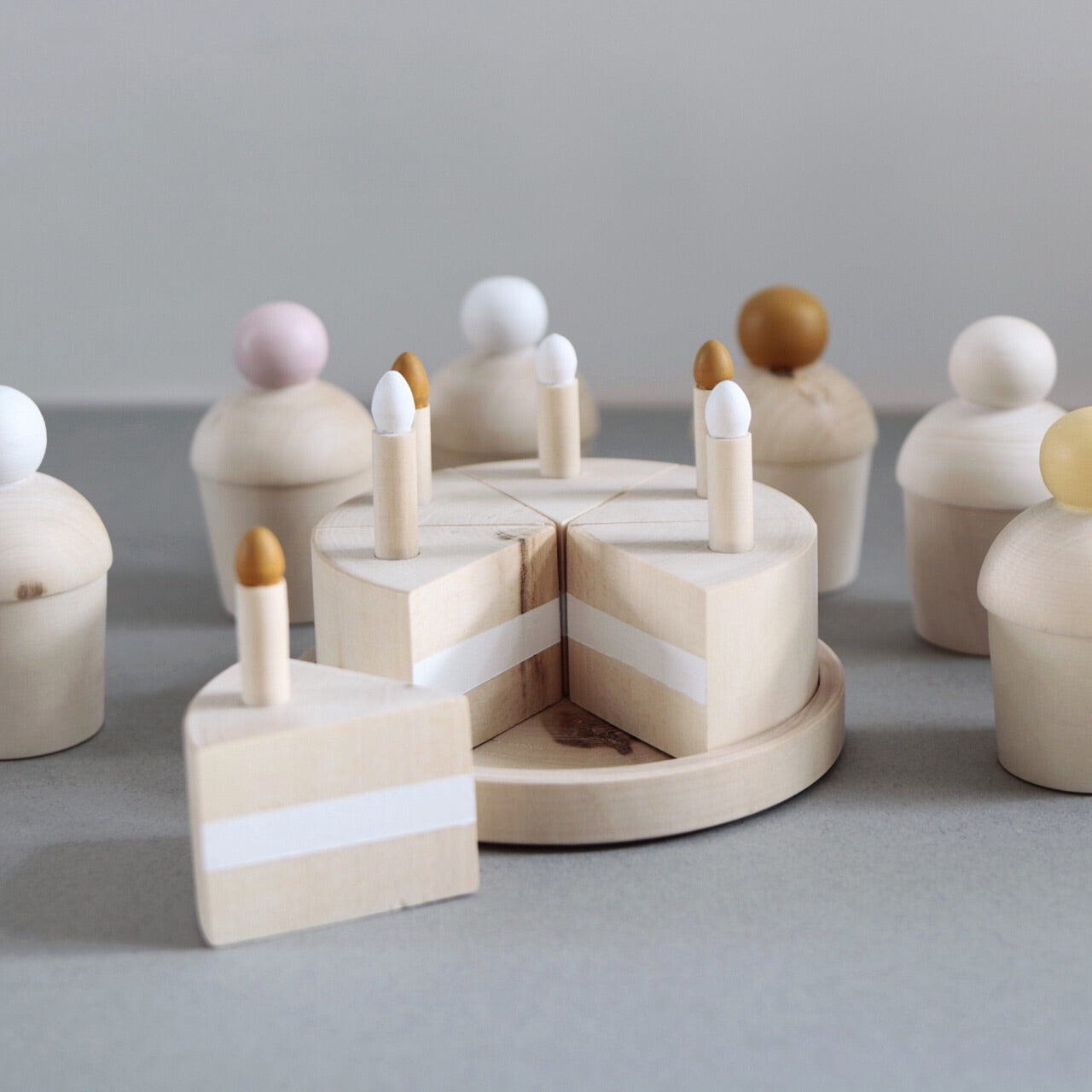 Cupcake keepsake - Custom colour choice - Happy Little Folks