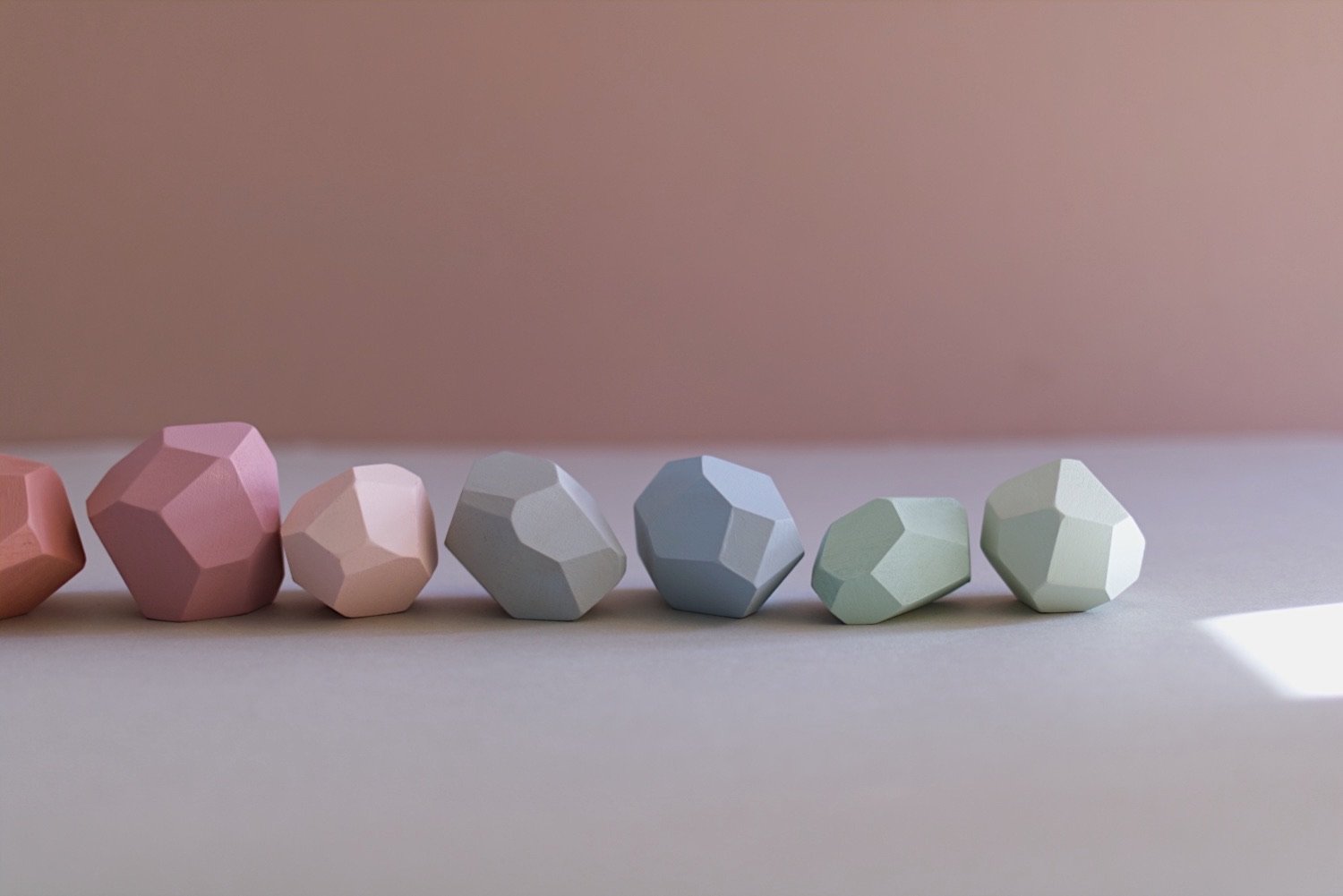 Balancing stones - Pastel colours - Happy Little Folks