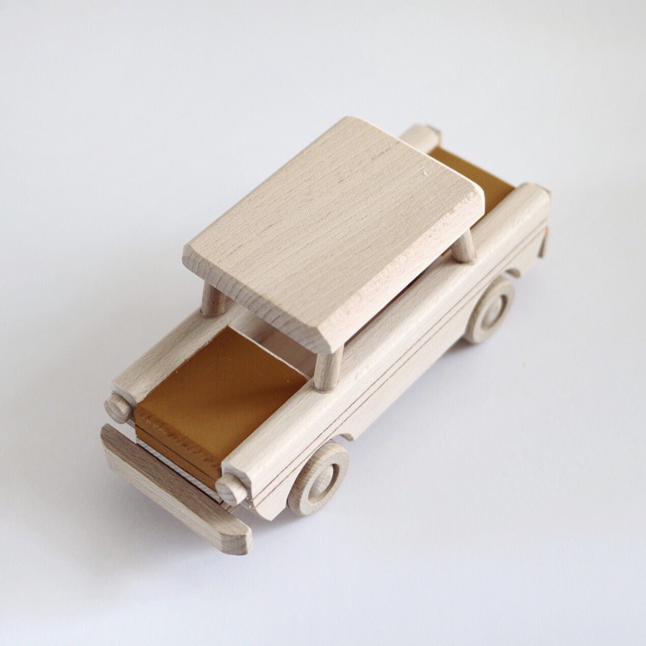 Wooden car toy - custom colour choice - Happy Little Folks