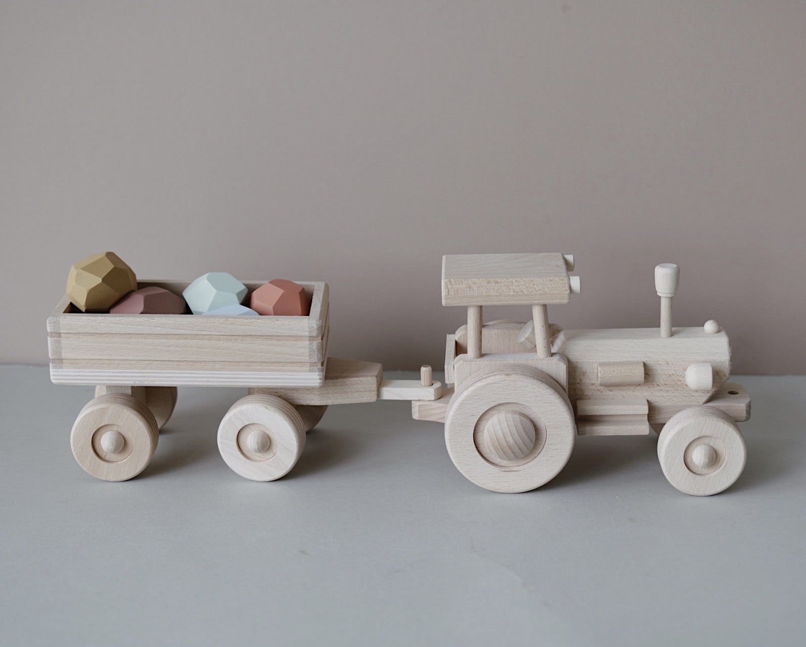 Large wooden tractor PRE ORDER - Happy Little Folks