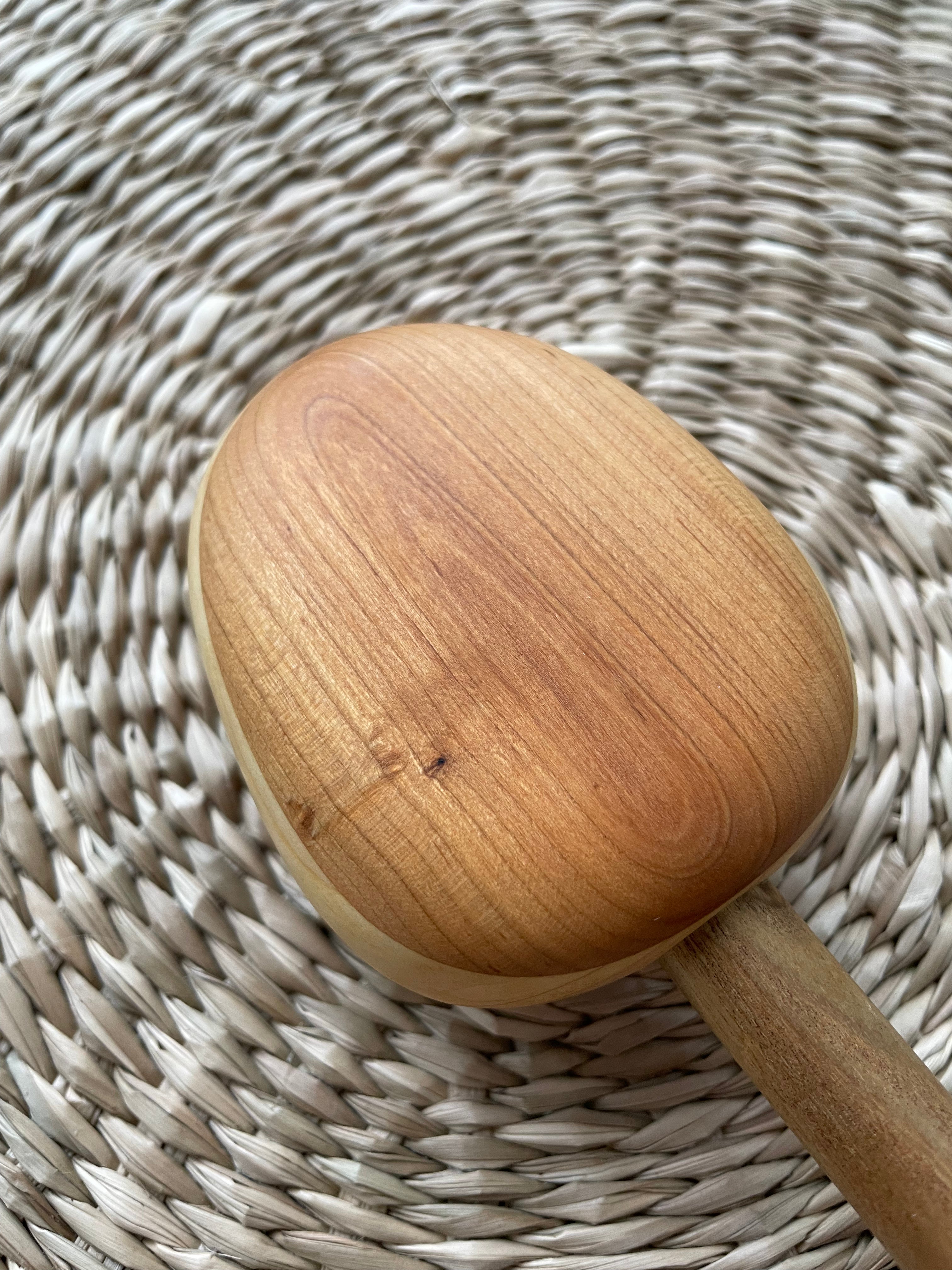 Wooden Popsicle Rattle 1