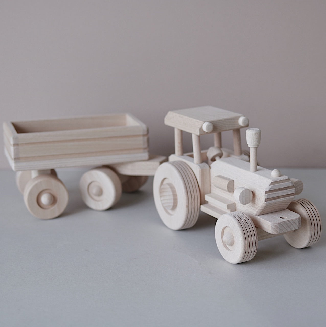 Large wooden tractor PRE ORDER - Happy Little Folks