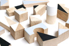 Wooden building blocks - Monochrome - Happy Little Folks