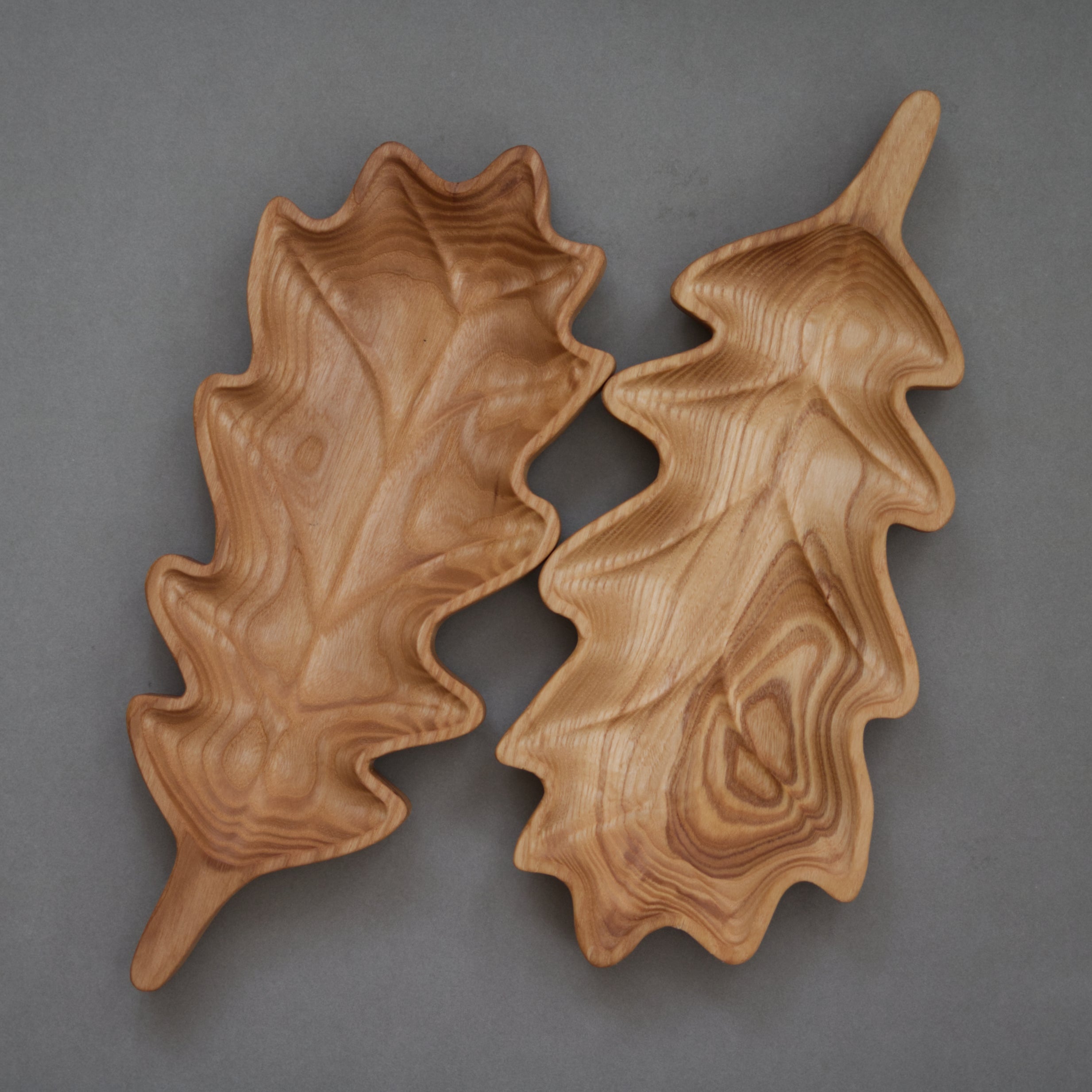 Wooden leaf plate