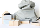 Wooden building blocks - Winter colours - Happy Little Folks
