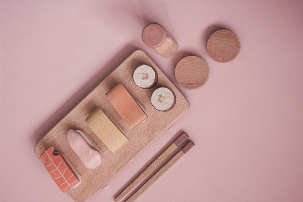 Wooden Sushi Set toy - Happy Little Folks