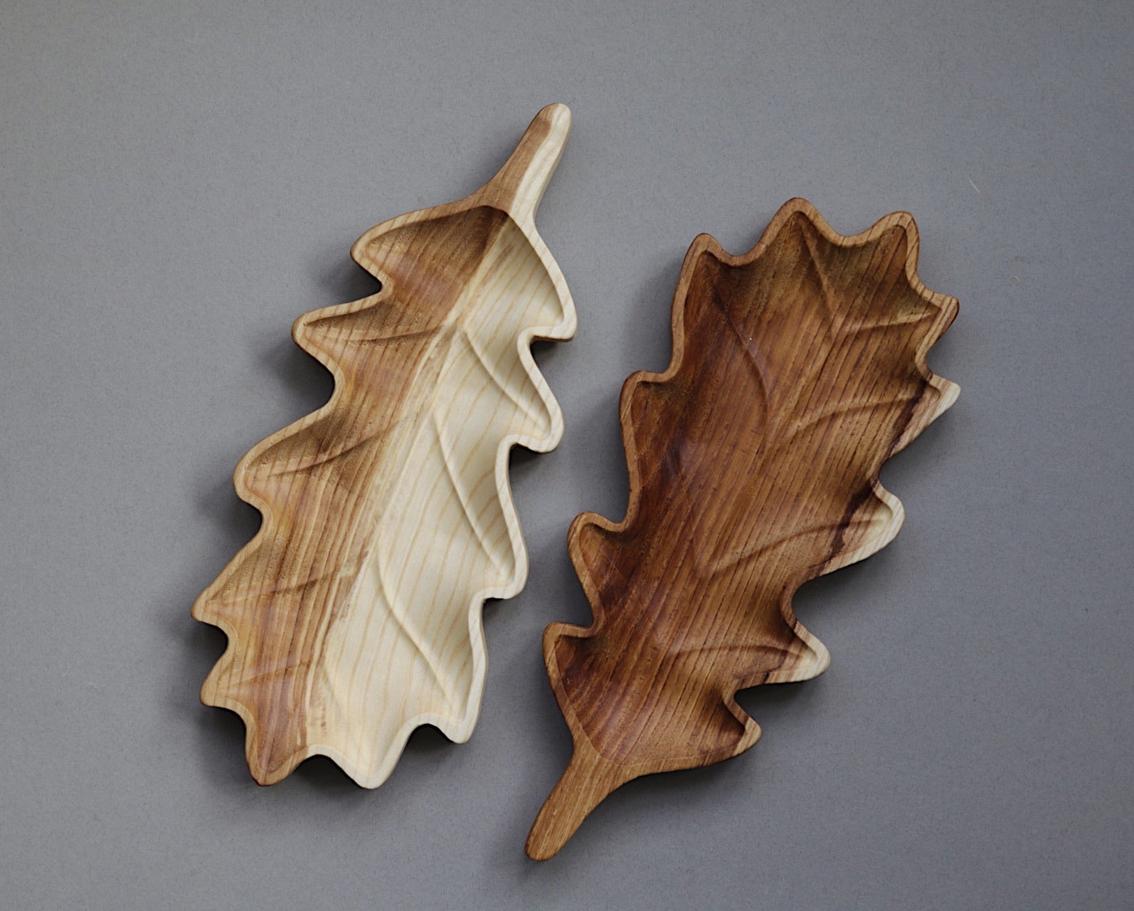 Wooden leaf plate