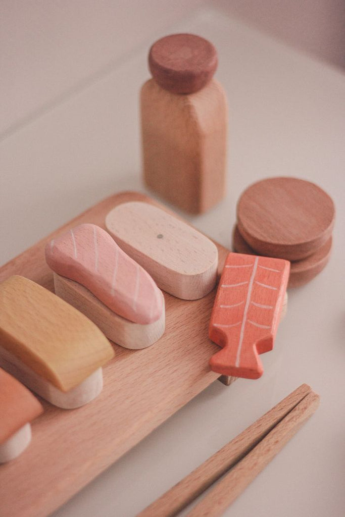 Wooden Sushi Set toy - Happy Little Folks
