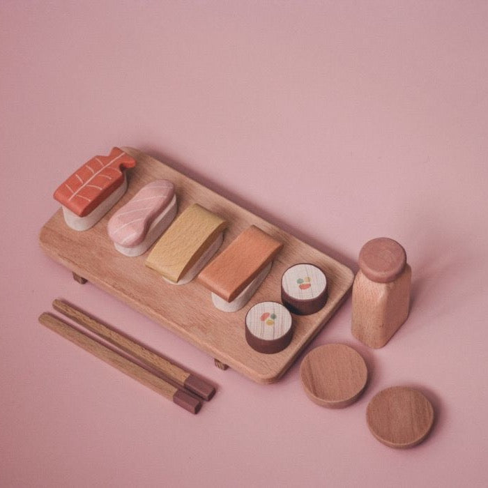 Wooden Sushi Set toy - Happy Little Folks